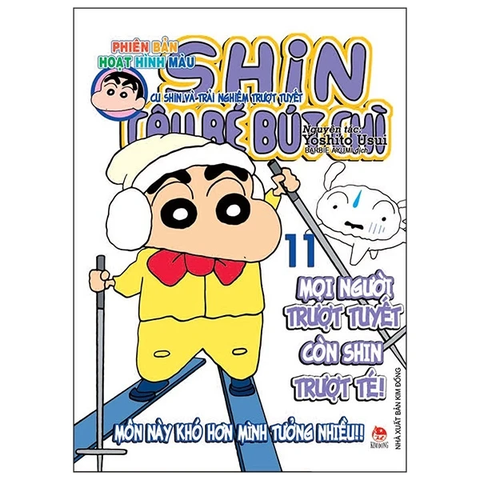 Shin - Cậu Bé Bút Chì - Phiên Bản Hoạt Hình Màu - Tập 11 (Tái Bản 2019)