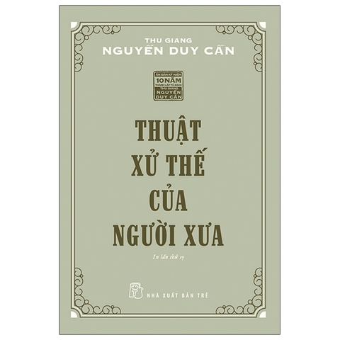 Thuật xử thế của người xưa