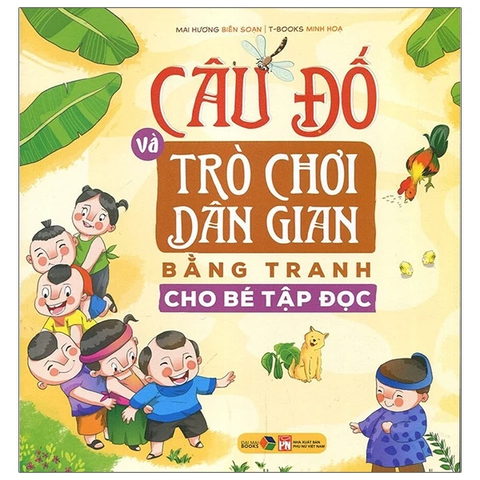 Câu đố và trò chơi dân gian bằng tranh cho bé tập đọc