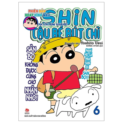 Shin - Cậu Bé Bút Chì - Phiên Bản Hoạt Hình Màu - Tập 6 - Vua Côn Trùng Kasukabe (Tái Bản 2024)