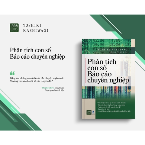Sách Phân Tích Con Số Báo Cáo Chuyên Nghiệp