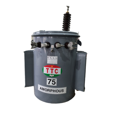Máy biến áp 1 pha 75kVA Amorphous