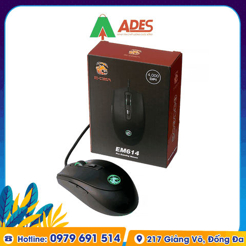 Chuột Gaming Edra EM614