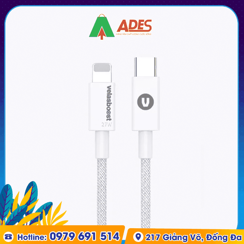 Dây Cáp sạc nhanh Velasboost Fast 27w
