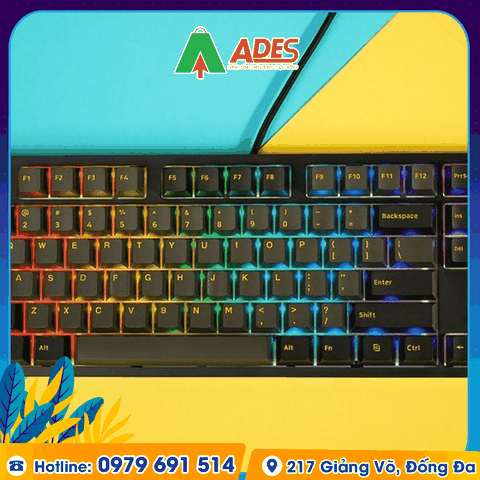 Bàn phím cơ Edra EK387FL Polar Night