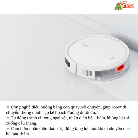 Robot hút bụi Xiaomi E10 – Giải pháp dọn dẹp thông minh cho ngôi nhà hiện đại