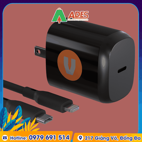 Củ Sạc nhanh Velasboost 20W-C