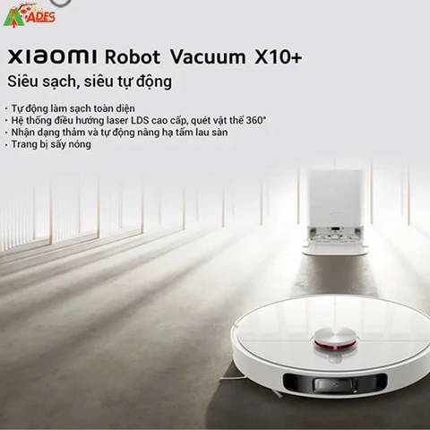 Robot Hút Bụi Xiaomi X10+ - Công Nghệ Dịch Vụ Vượt Trội Cho Ngôi Nhà Hiện Đại