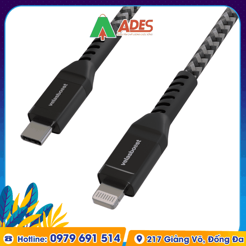 Dây Cáp Type C to Lightning Super Durable SD1 chuẩn MFi