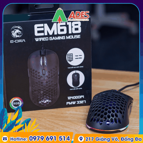 Chuột Gaming Edra EM618