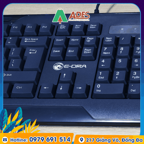 Bộ phím chuột Edra EK501 / EM601 V2