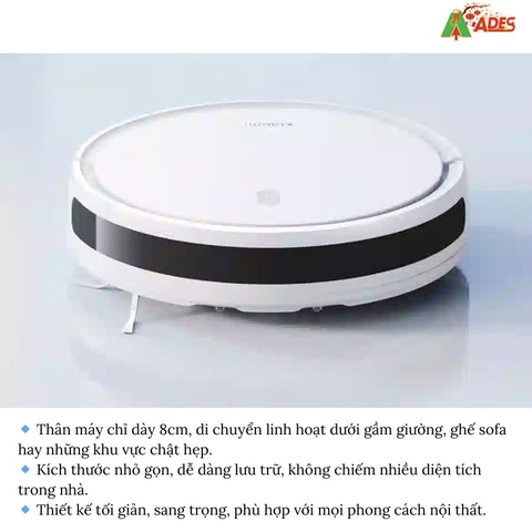 Robot hút bụi Xiaomi E10 – Giải pháp dọn dẹp thông minh cho ngôi nhà hiện đại