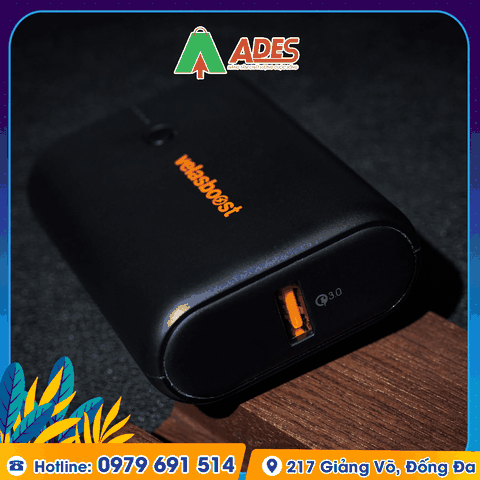 Pin dự phòng Velasboost Dynamic - 10.000 mAh/20.000 mAh 20W