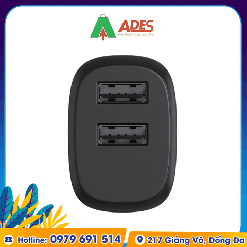 Sạc 2 cổng 12W Velasboost