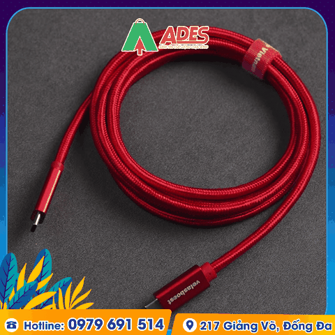 Dây Cáp sạc Velasboost C to C USB 3.2 100W