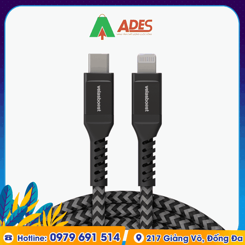 Dây Cáp Type C to Lightning Super Durable SD1 chuẩn MFi