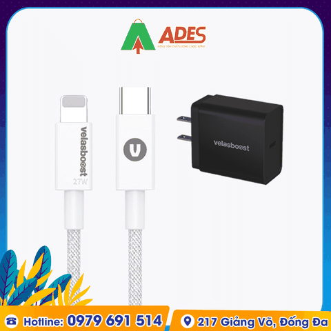 Dây Cáp sạc nhanh Velasboost Fast 27w