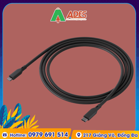 Dây Cáp Sạc Velasboost Type C to Lightning Soft Silicon SS1