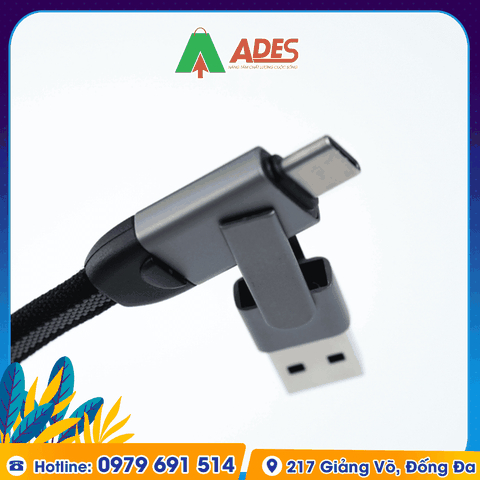 Dây Cáp Sạc đa năng 4 in 1 Velasboost