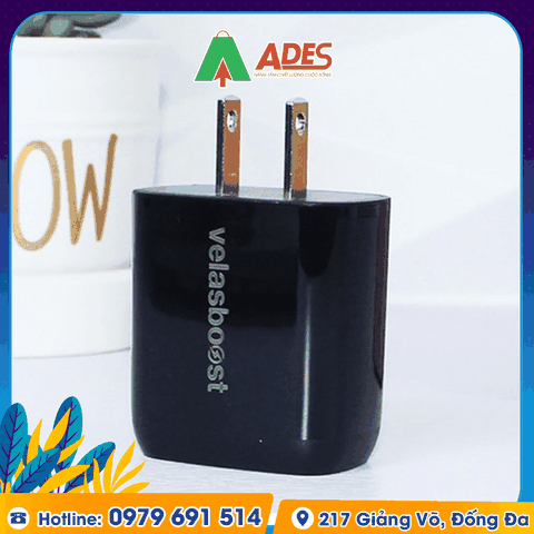 Sạc 2 cổng 12W Velasboost