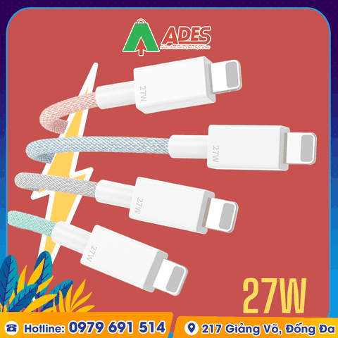 Dây Cáp sạc nhanh Velasboost Fast 27w