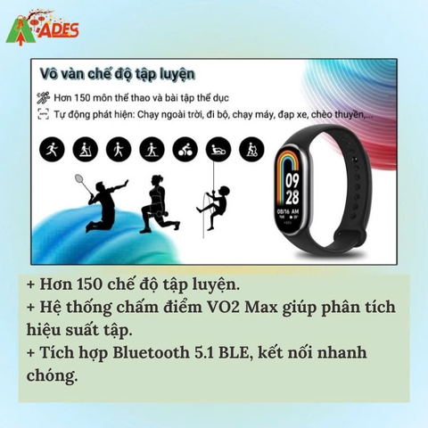Xiaomi Smart Band 8 - Vượt Trên Mỗi Giới Hạn, Dẫn Dầu Xu Hướng