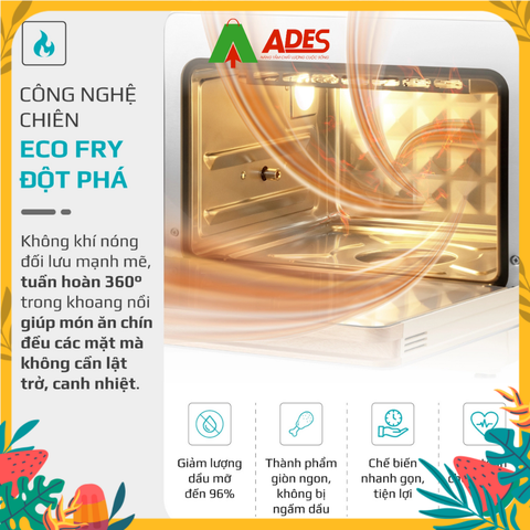 Nồi Chiên Hấp Đa Năng OLIVO SF20 PRO Dung tích vượt trội 20L