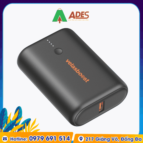 Pin dự phòng Velasboost Dynamic - 10.000 mAh/20.000 mAh 20W