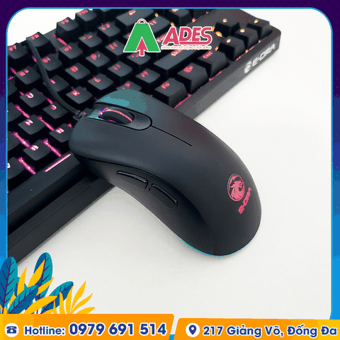 Chuột Gaming Edra EM660 Pro / Lite Pink /Black