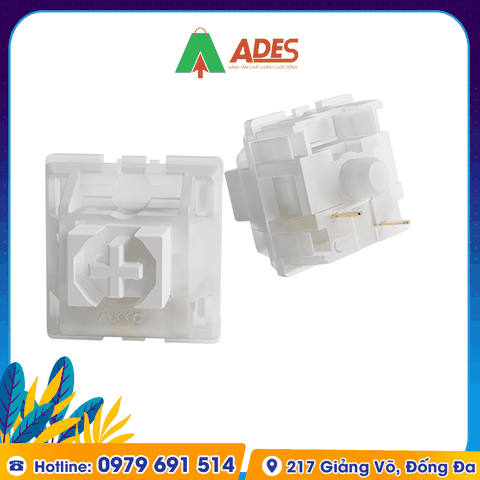 AKKO CS Switch – Jelly White (45 switch)