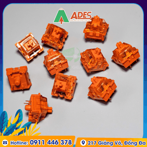 AKKO CS switch – Radiant Red (45 switch)
