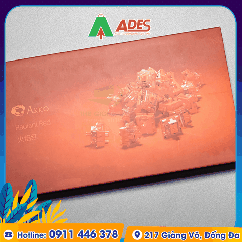 AKKO CS switch – Radiant Red (45 switch)