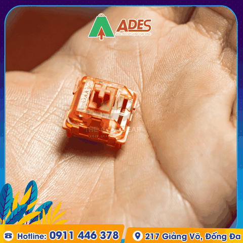AKKO CS switch – Radiant Red (45 switch)