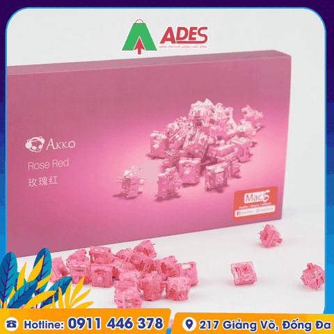 AKKO CS switch – Rose Red (45 switch)