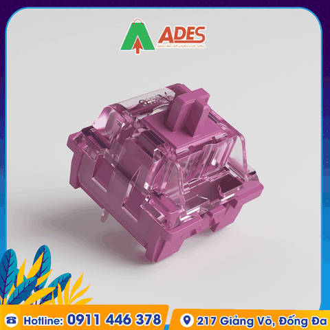 AKKO CS switch – Rose Red (45 switch)