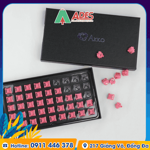 AKKO CS switch – Rose Red (45 switch)
