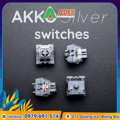 AKKO CS Switch – Silver (45 switch)