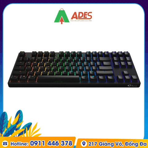 Bàn phím cơ AKKO 3087S-Black RGB (Akko sw)
