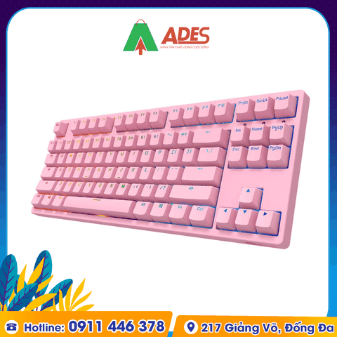 Bàn phím cơ AKKO 3087S-Pink RGB (Akko sw)