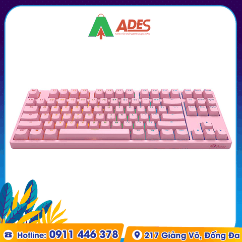 Bàn phím cơ AKKO 3087S-Pink RGB (Cherry sw)