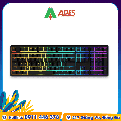 Bàn phím cơ AKKO 3108S RGB PRO - Black (Cherry sw)