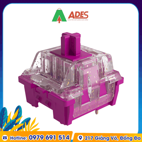 AKKO CS switch – Wine Red (Lubed / 45 switch)