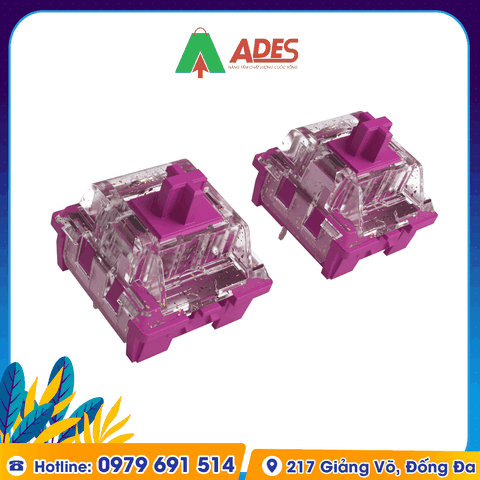 AKKO CS switch – Wine Red (Lubed / 45 switch)