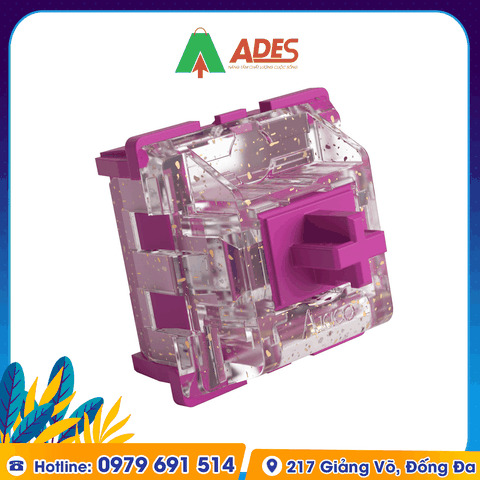 AKKO CS switch – Wine Red (Lubed / 45 switch)