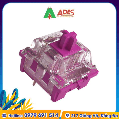AKKO CS switch – Wine Red (Lubed / 45 switch)