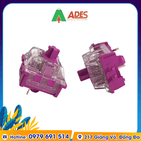 AKKO CS switch – Wine Red (Lubed / 45 switch)