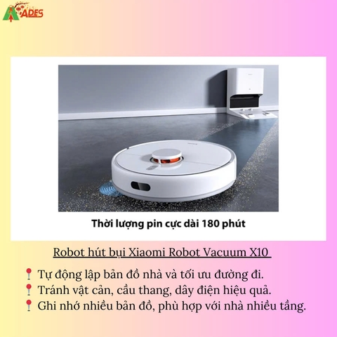 Robot hút bụi Xiaomi X10