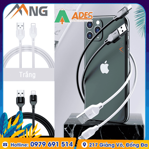 Dây cáp sạc nhanh RockSpace Z12 cho iphone, android