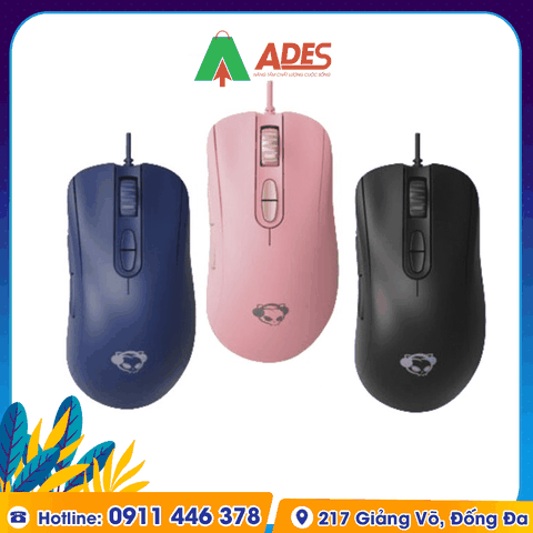 Chuột AKKO RG389 (Black/Pink/Ocean Blue)