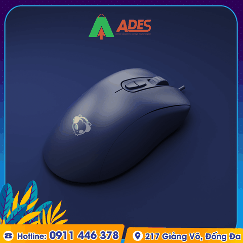 Chuột AKKO RG389 (Black/Pink/Ocean Blue)